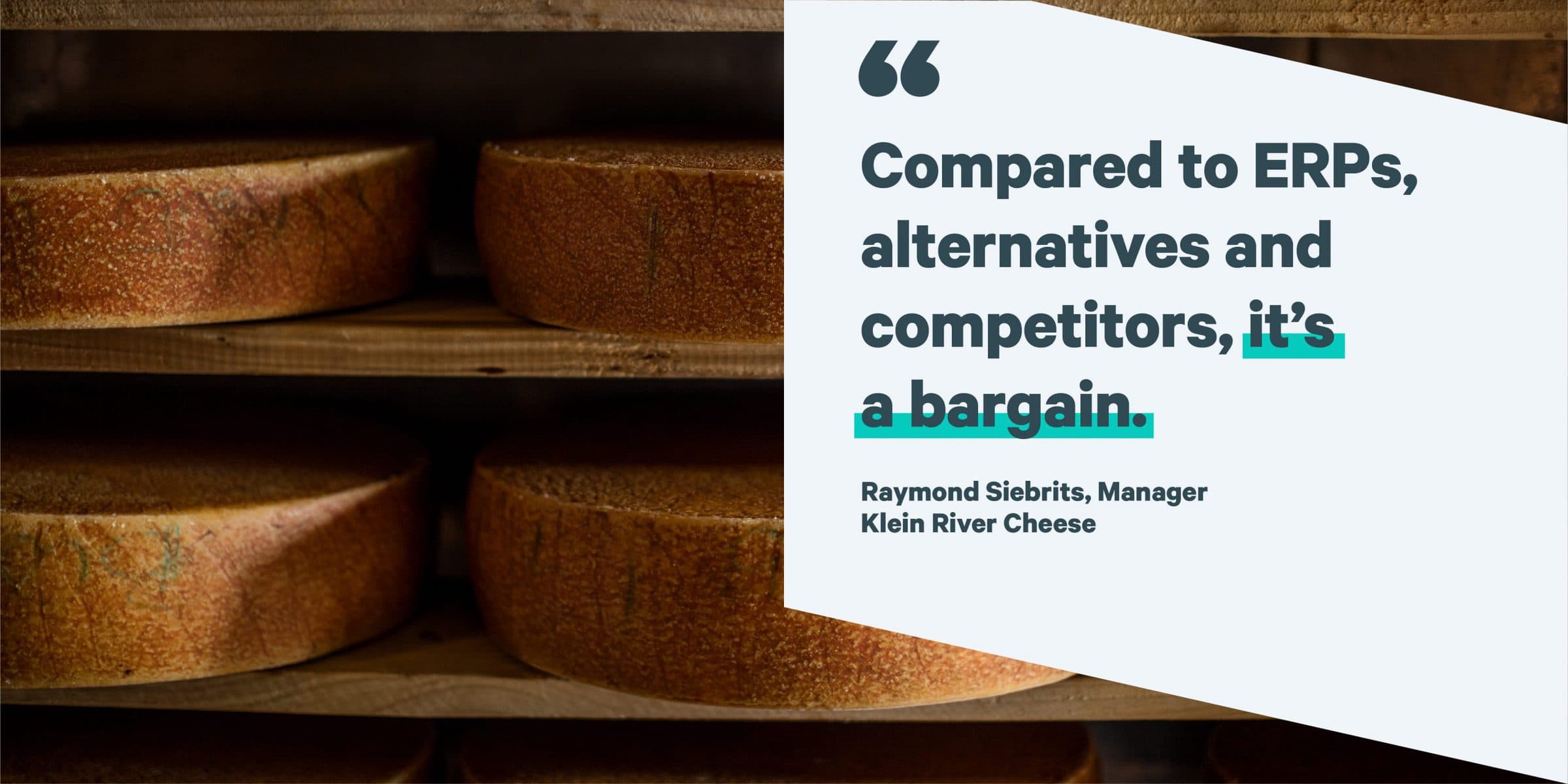 Customer Story - Klein River Cheese